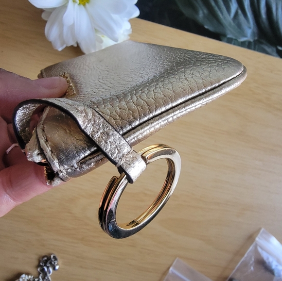 Michael Kors Metallic Gold Wristlet - Picture 7 of 10